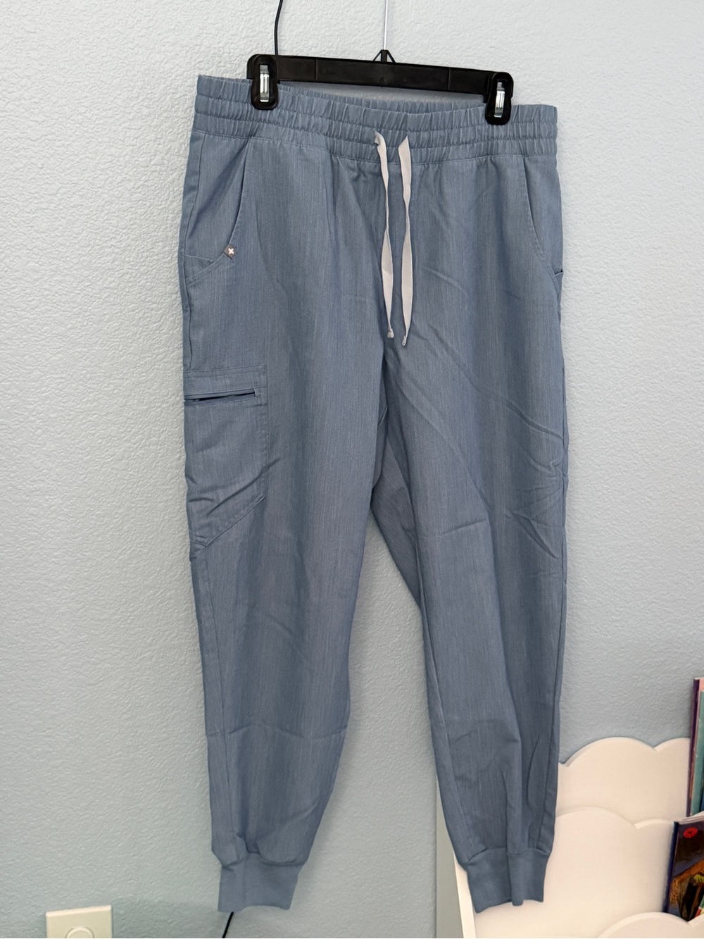 Figs Women's heather indigo zamora Jogger scrub Pants